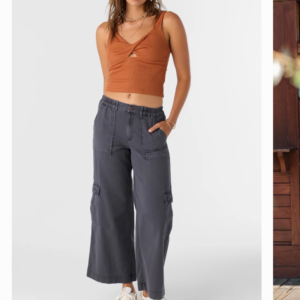 O'Neill Gray Wide Leg Pants